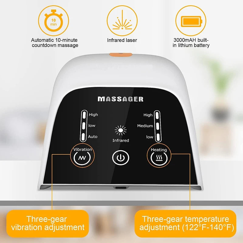 VIP Knee Massager – Vibration & Infrared Therapy for Pain Relief, Over 50% Off Black Friday!