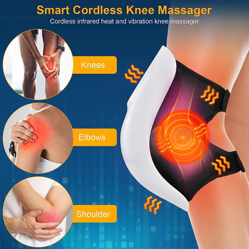 VIP Knee Massager – Vibration & Infrared Therapy for Pain Relief, Over 50% Off Black Friday!