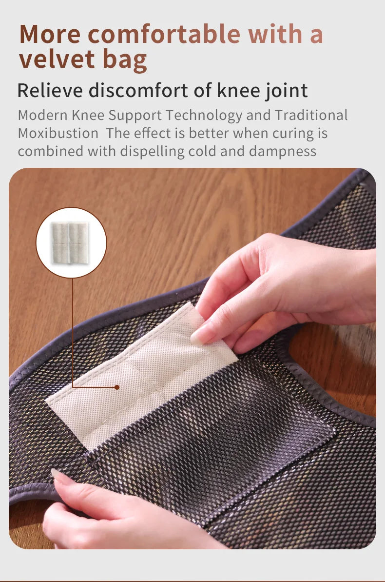 Electric Heating Knee Massager – Black Friday Over 50% Off, Hot Compress & Vibration Therapy!