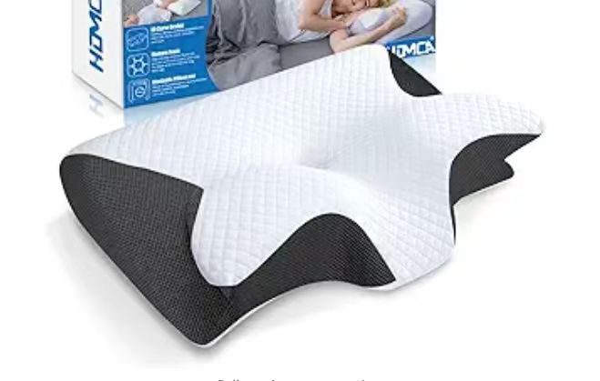 Drift into Deep Pain-Free Sleep Laying On The NeckCloud Cradle Pillow